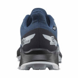 Salomon Alphacross Junior, impermeabili, culoare albastru inchis