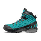 Bocanci Scarpa Cyclone S, impermeabili, Gore-Tex, talpa Vibram, culoare albastra