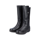 Cizme Rieker, model Y4655, blana naturala, culoare neagra