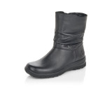Cizme Rieker Z7193, impermeabile, blana naturala, culoare neagra