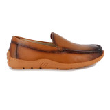 Mocasini Otter, model 12, culoare maro, talpa flexibila