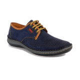 Pantofi Otter, model 9558, pentru vara, culoare albastra