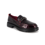 Pantofi Pass, model 8A, culoare bordo