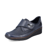 Pantofi Rieker, model 537CO, culoare albastra
