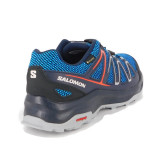 Pantofi Salomon Custer, impermeabili,Gore-tex, culoare albastra