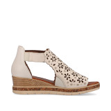 Sandale Remonte, model 3056, culoare crem