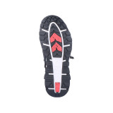 Apreskiuri Rieker, model W0065, impermeabile, blana naturala, culoare neagra, talpa cu fibra de sticla