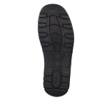 Ghete Rieker, model 05102, impermeabile, blana naturala, culoare neagra
