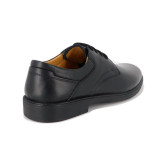 Pantofi Goretti, model 426, culoare neagra, talpa flexibila