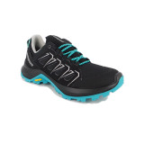 Pantofi Grisport, model 14723, impermeabili, talpa Vibram, culoare negru cu albastru