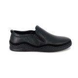 Pantofi Otter, model 1206, culoare neagra, talpa flexibila