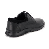 Pantofi Otter, model 555, culoare neagra, talpa flexibila