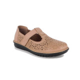 Pantofi Pass, model 6912, culoare bej