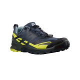Pantofi Salomon XA Rogg 2, impermeabili, Gore-tex, culoare albastru cu galben