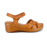 Sandale Anna Viotti, model 246, culoare maro