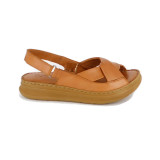 Sandale Anna Viotti, model 402, culoare maro deschis