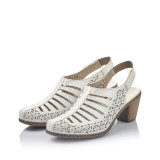 Sandale Rieker, model 40959, culoare alba