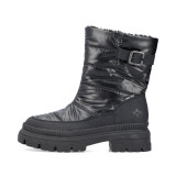 Apreskiuri Rieker, model Y9380, impermeabile, imblanite, culoare neagra