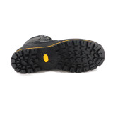 Bocanci Grisport, model 15011, impermeabili, talpa Vibram, culoare gri inchis cu galben