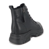 Ghete Berliner, model 2252, culoare neagra, talpa flexibila