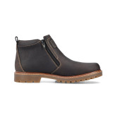 Ghete Rieker, model 39871, impermeabile, blana naturala, talpa cu fibra de sticla, culoare maro