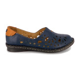 Pantofi Anna Viotti, model 2104, culoare albastra