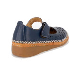 Pantofi Anna Viotti, model 4126, pentru vara, culoare albastra