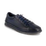 Pantofi Goretti 492, culoare albastru inchis