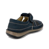 Pantofi Goretti, model 9991, culoare albastra