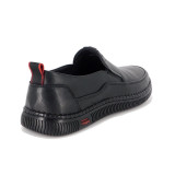 Pantofi Otter, model 021, culoare neagra, talpa flexibila