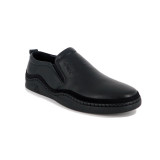 Pantofi Otter, model 1206, culoare neagra, talpa flexibila