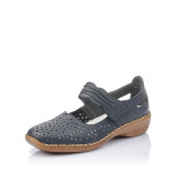 Pantofi Rieker, model 41399, culoare albastru inchis