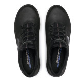 Pantofi Skechers Summits, talpa din spuma cu memorie, culoare neagra