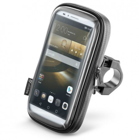 Suport telefon Interphone model Uni Case Holder 65 montaj pe ghidon – waterproof – diagonala maxima smartphone: 6.5 inch