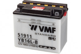 Baterie moto AGM VMF Powersport YB16L-B , capacitate 12V | 19Ah