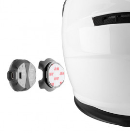 Sistem comunicare moto complet Bluetooth INTERCOM Interphone model Connect – kit 1 bucata (pentru 1 utilizator)