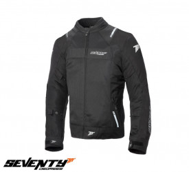 Geaca moto (jacheta) barbati Racing vara Seventy SD-JR52 negru