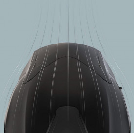 Casca moto integrala Nexx SX.100R Fullblack