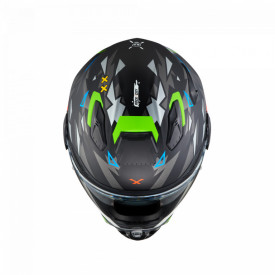 Casca moto Nexx X.WST2 Rockcity Black Neon MT