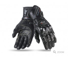 Manusi barbati racing vara Seventy model SD-R2 negru/gri