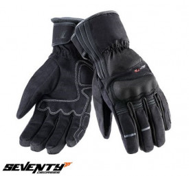 Manusi moto Touring iarna Seventy model SD-T5 negru WinterTex
