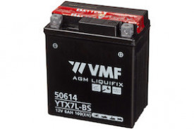 Baterie moto AGM tip YTX7L-BS, capacitate 12V | 6Ah .