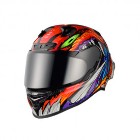 Casca moto NEXX X.R3R X.Matrix Zorga Orange