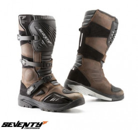 Ghete (cizme) moto Adventure Unisex Seventy maro SD BA4