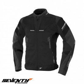 Geaca moto barbati Racing Seventy vara/iarna model SD-JR69 culoare: negru/gri