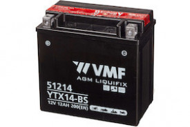 Baterie moto 12V | 12AH VMF Powersport MF YTX14-BS
