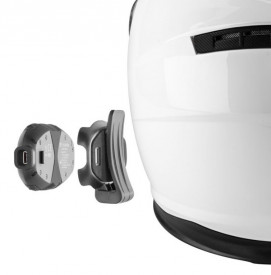 Sistem comunicare moto complet Bluetooth INTERCOM Interphone model Connect – kit 1 bucata (pentru 1 utilizator)