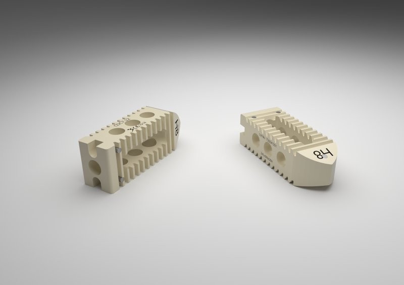 ZELOS, Cage vertebral lombar posterior din PEEK Plif