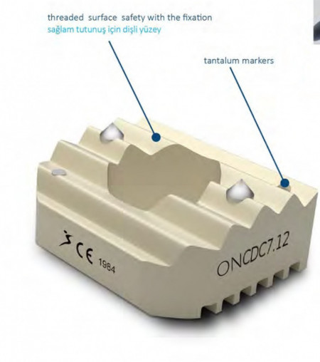 BIA, Cage vertebral cervical din PEEK