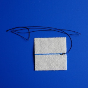 Pansament neurochirurgie cu fir radio-opac Enlife